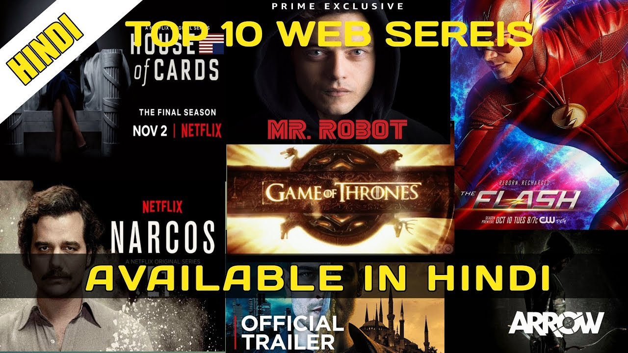top 10 English web series available in Hindi  || bongtalk