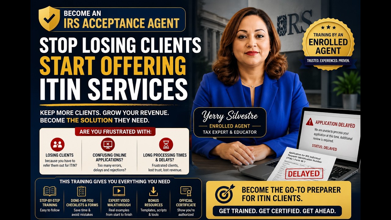 How to Become a Certified Acceptance Agent (CAA) | IRS Forensic Document Training