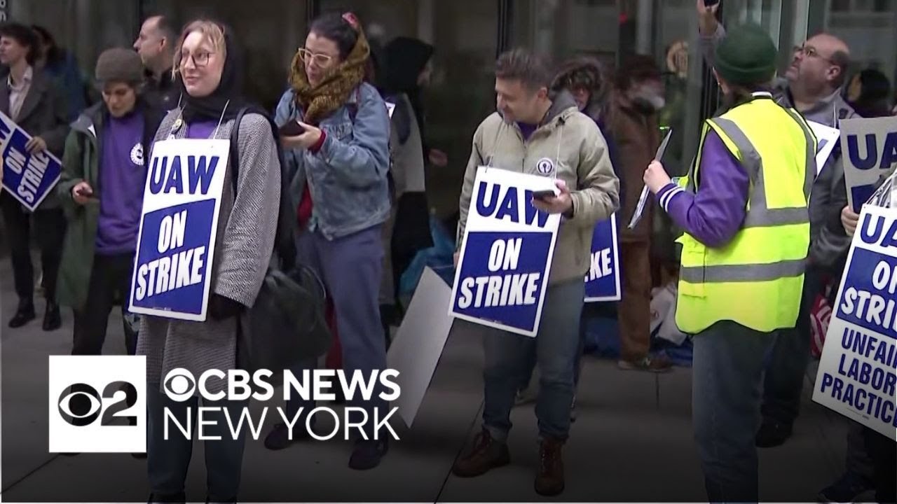 NYU students join faculty on strike, saying they are 