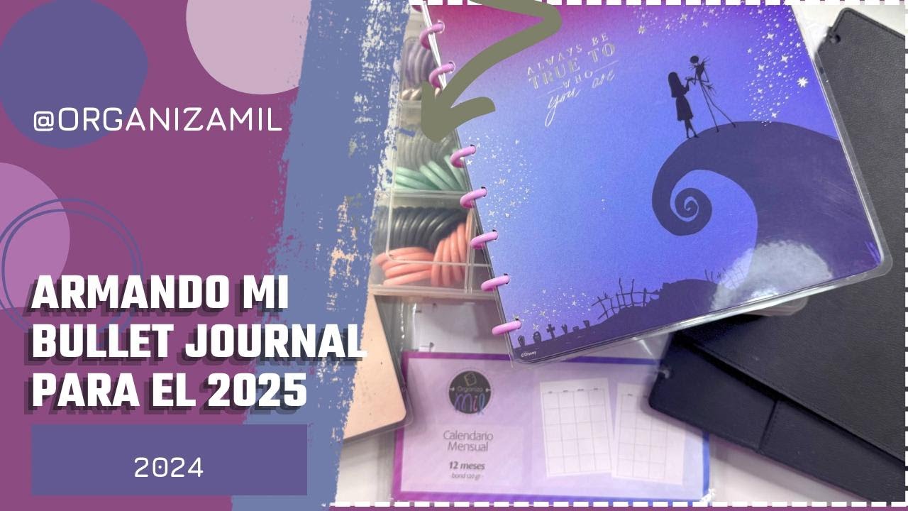 Bullet Journal  en sistema de discos para 2025
