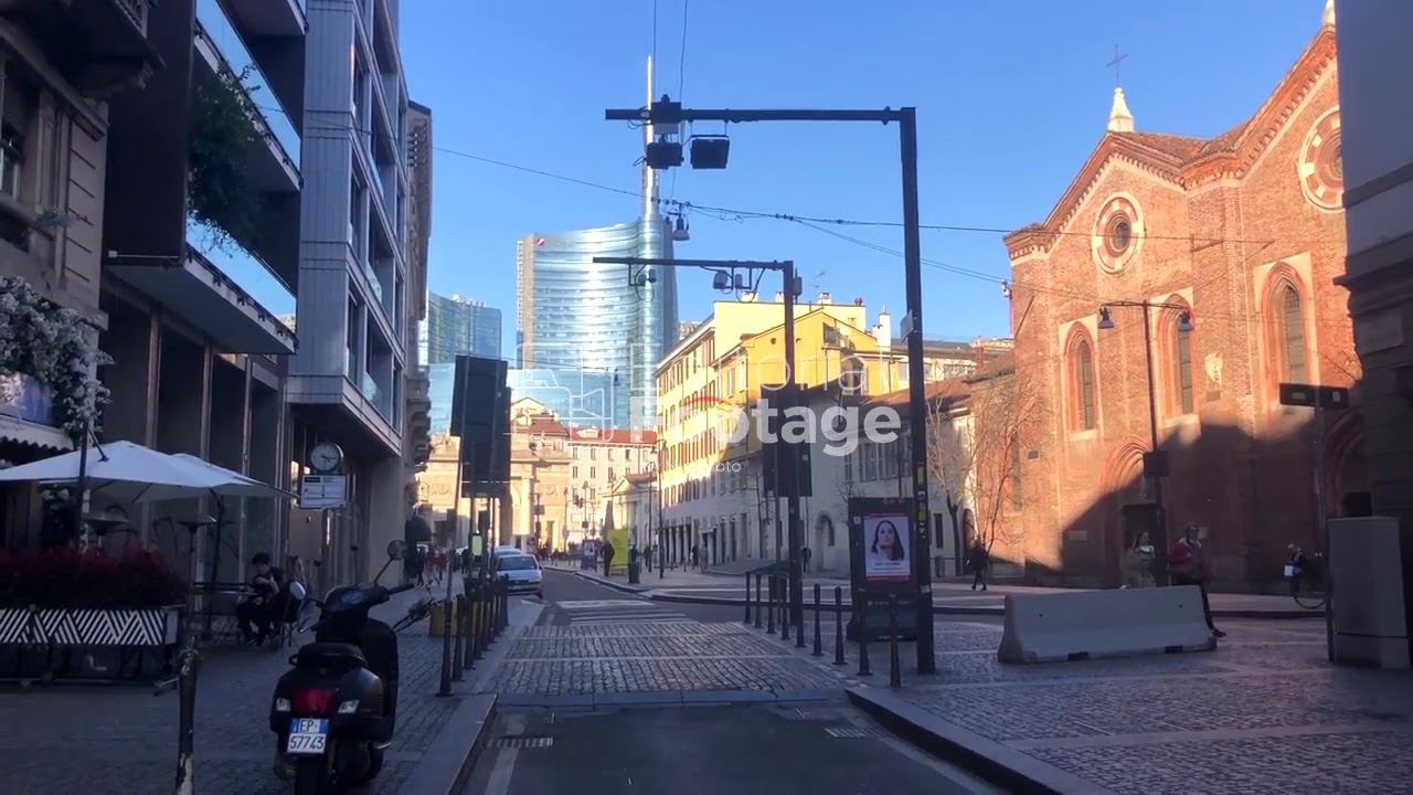 Coronavirus quarantine in Milan, Italy