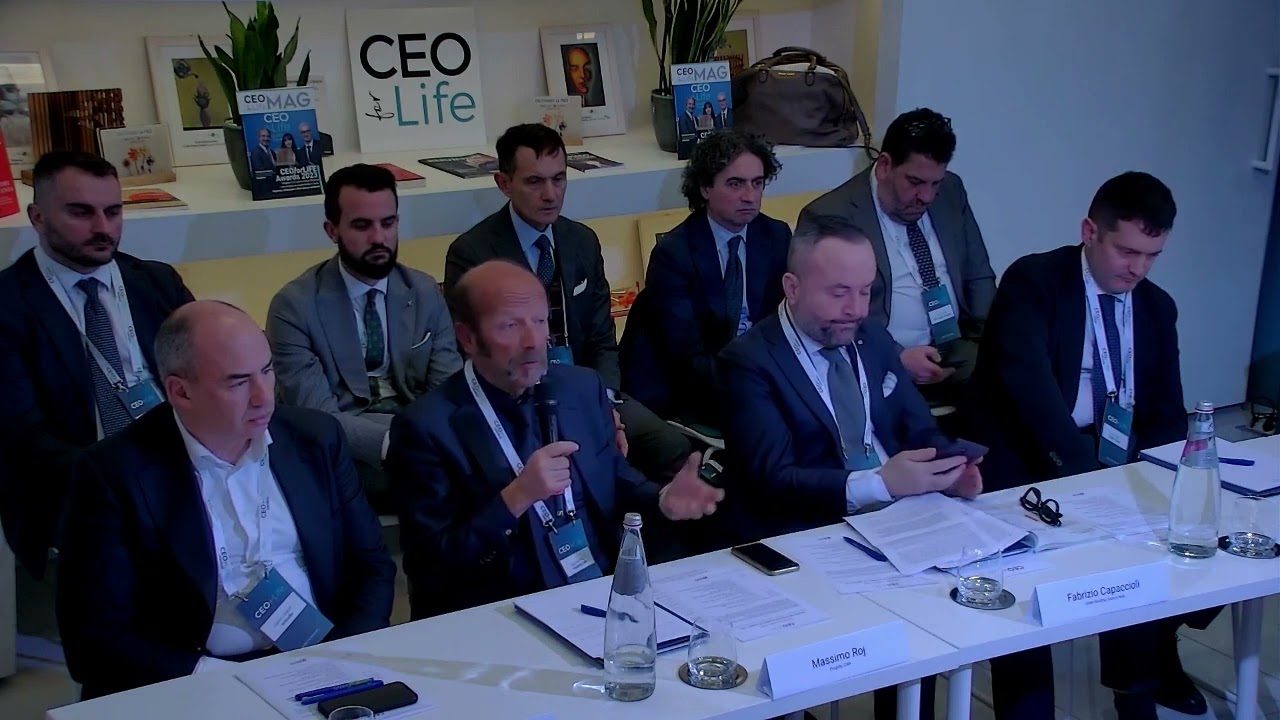 Massimo Roj CEO & Founder Progetto CMR - CEOforLIFE Round Table Gabetti