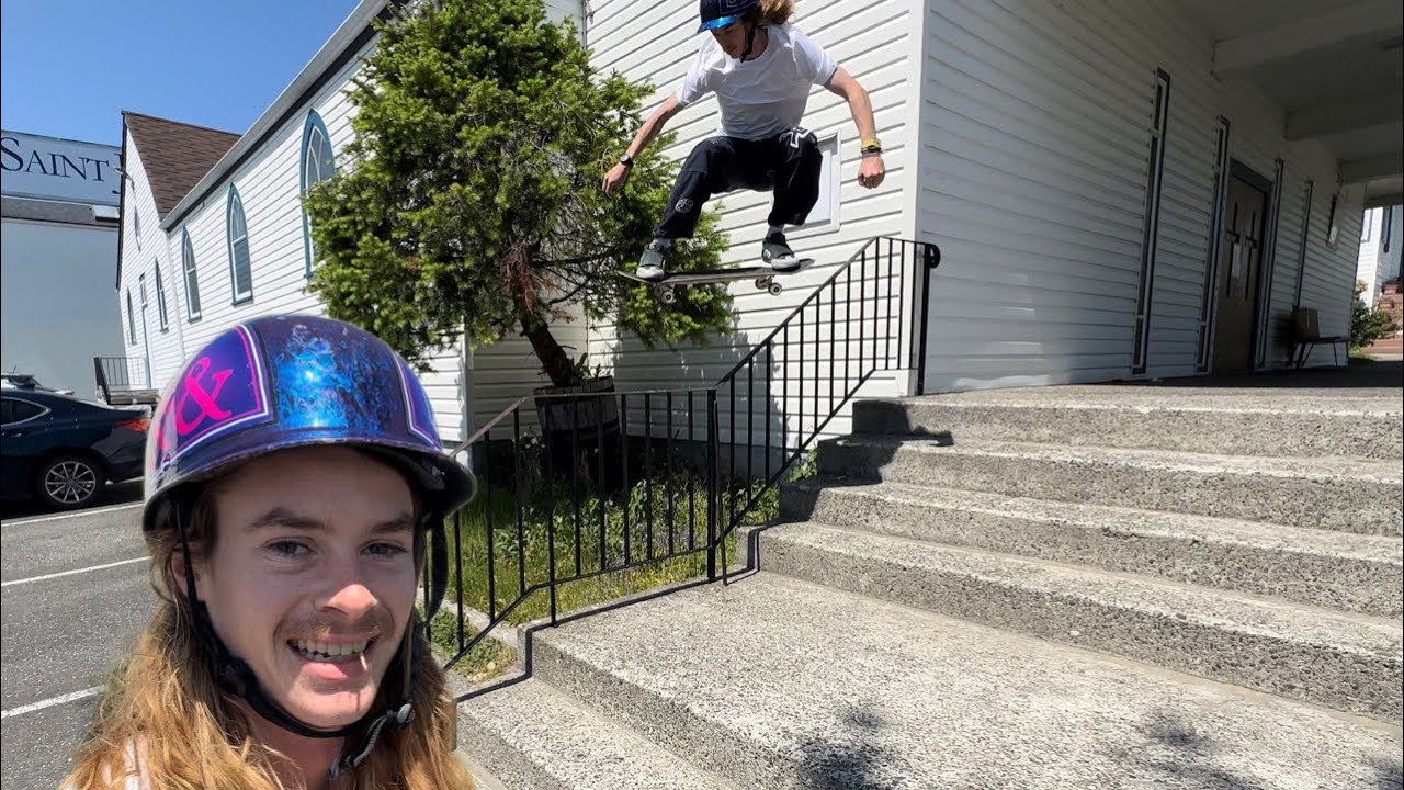 Скейтбординг: места катания Энди Андерсона в детстве @NkaVidsSkateboarding