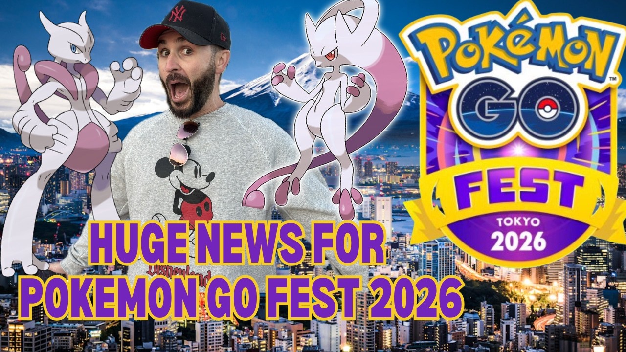 POKEMON GO FEST 2026 NEWS!!! MEWTWO IS BACK!!