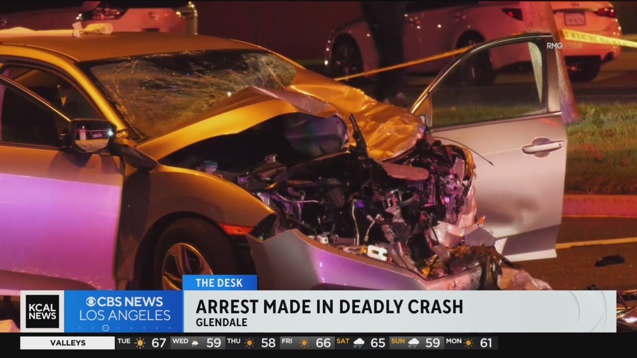 Glendale police arrest suspected DUI driver after deadly crash