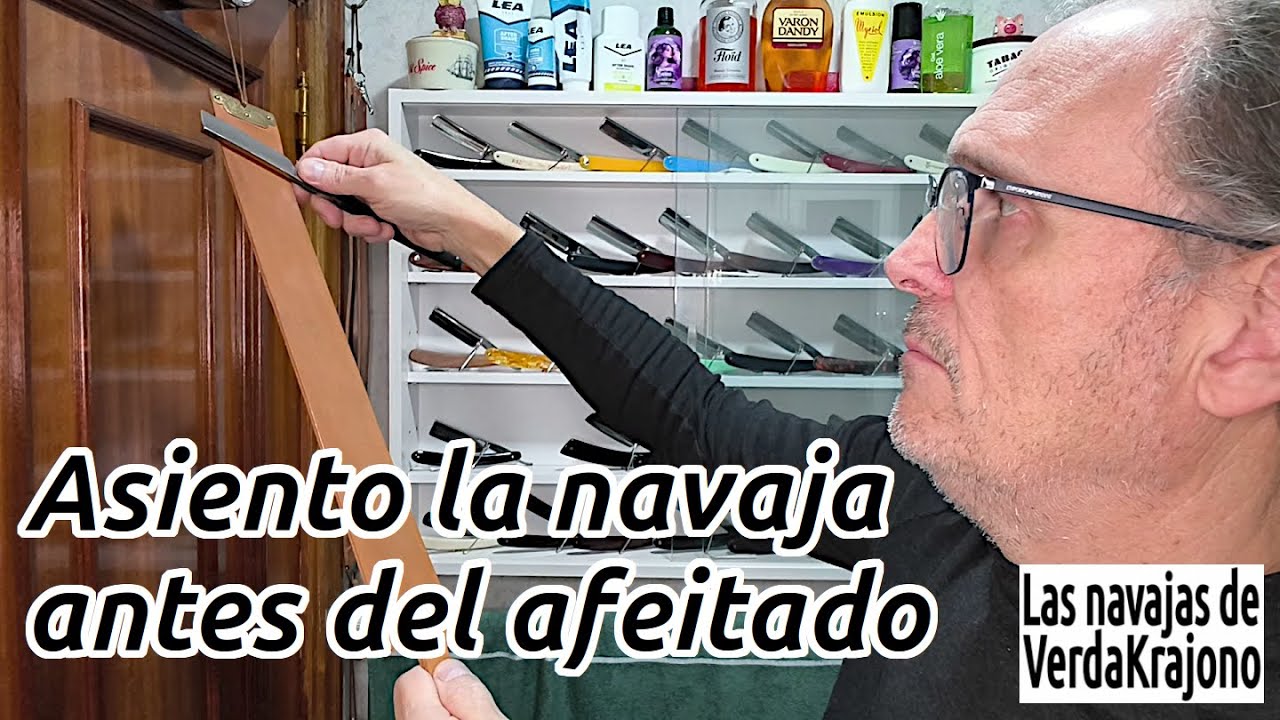 266 - Asiento la navaja antes del afeitado