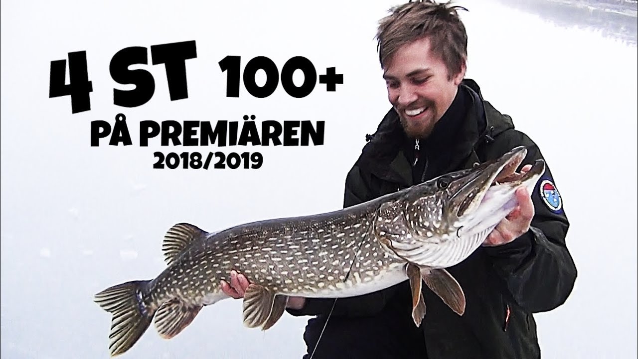 10-PLUSSARE på Ismetepremiären 2018/2019!! Ismete efter gädda (Two Hunters)