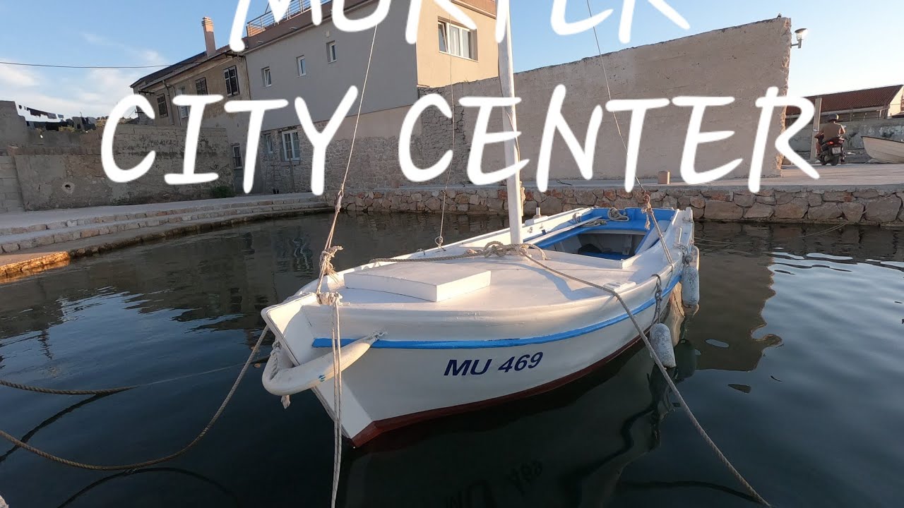 MURTER - Croatia - City center 4K