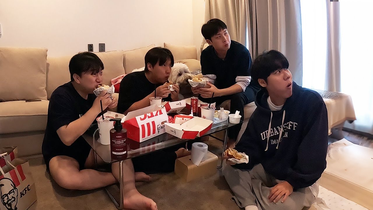 결혼 직전 남자들끼리 불알이덜샤워