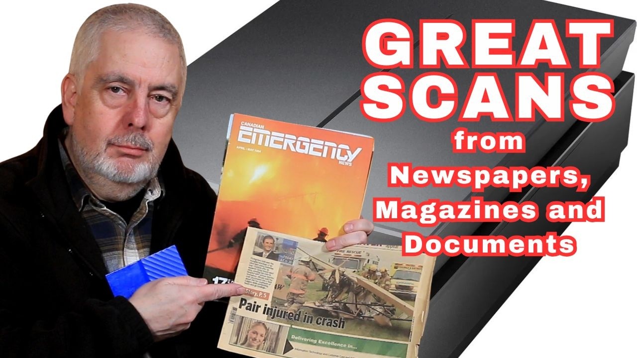 Scanning Newspapers & Magazines: How to Get Clean, High-Quality Results
