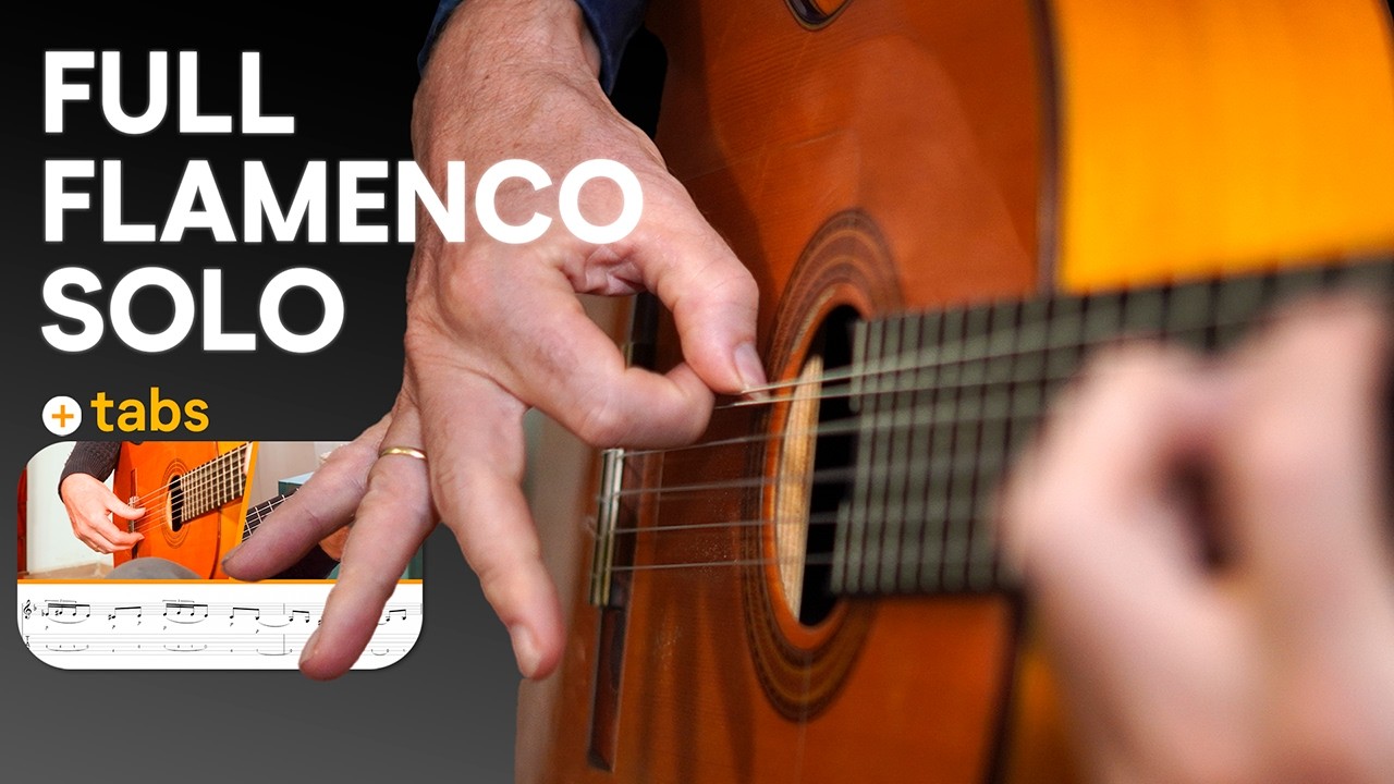 Beginner Flamenco Guitar Solo