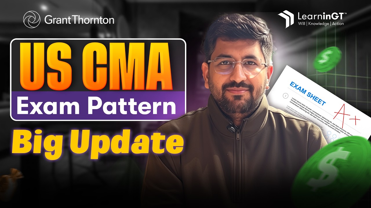 🔥BIG UPDATE in US CMA Exam Pattern 2026 || Part 1 & 2 (Do not miss❌)