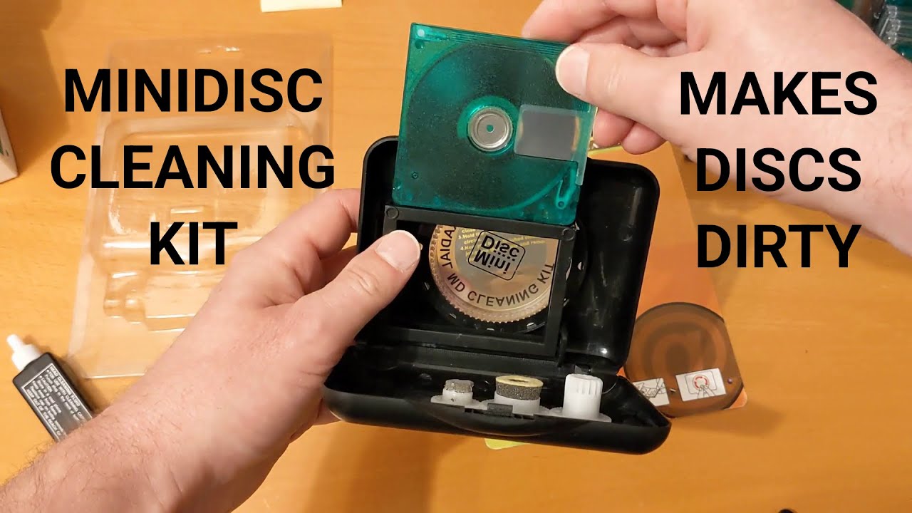 Minidisc Cleaner Troubleshooting