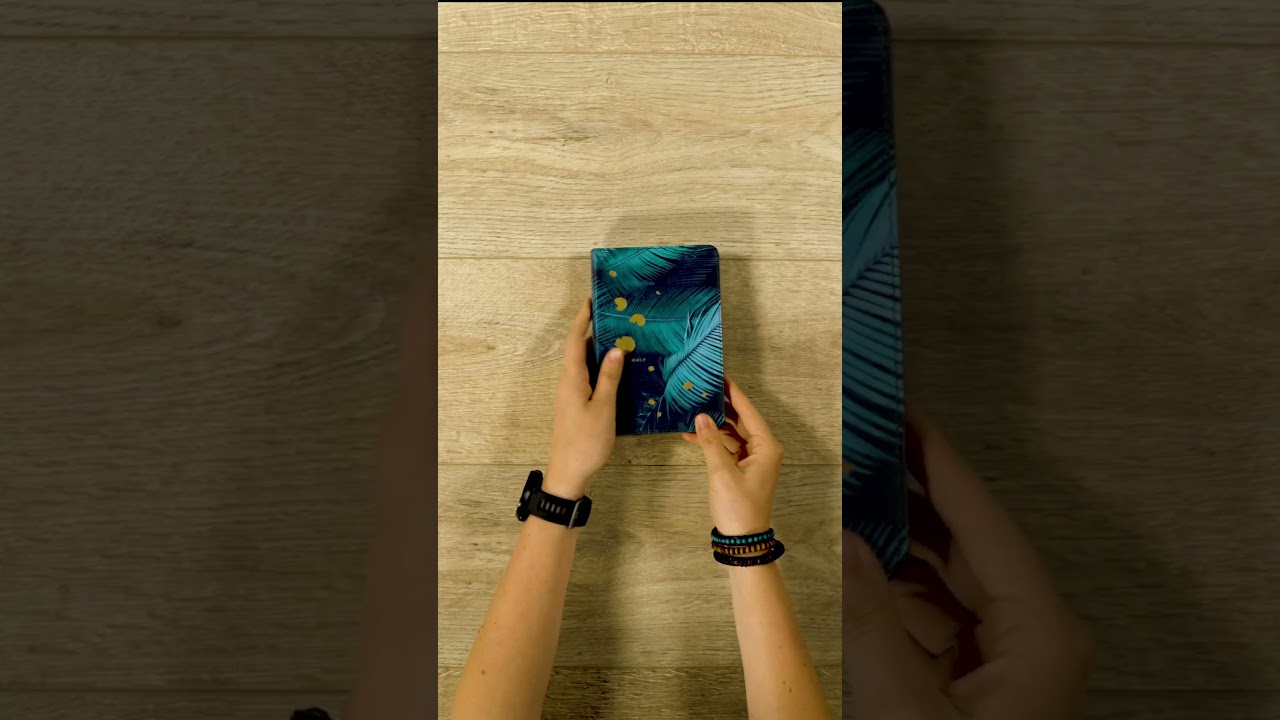 NLT Compact Bible, Filament-Enabled Edition | Teal Palm Leatherlike | Tyndale