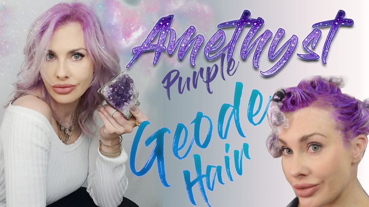 Dyed my Hair Amethyst Purple | Shadow Roots