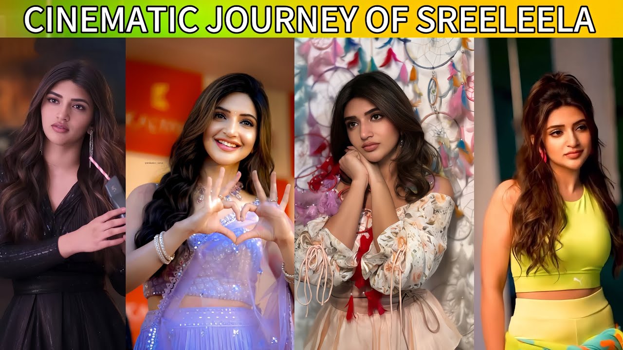 Dancing Queen Sreeleela Cinematic journey ll Sreeleela video ll 