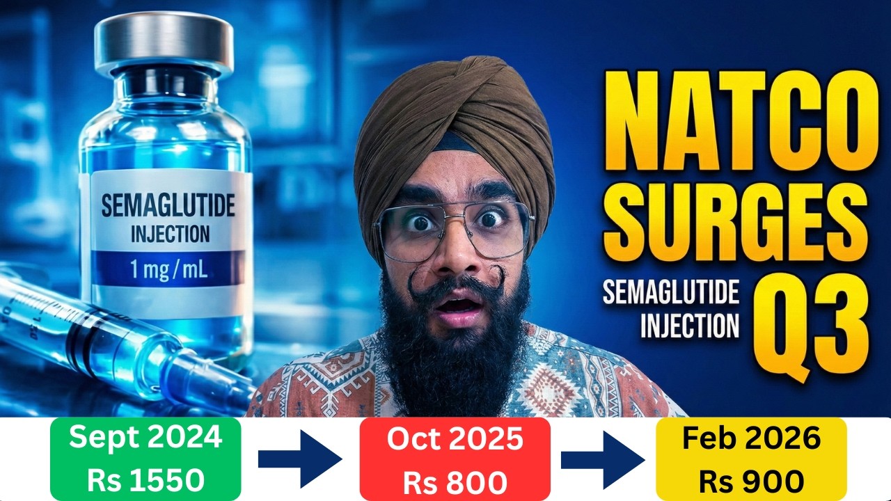 NATCO Pharma Semaglutide CDSCO Approval - Will the stock Revive again to 1500 levels?