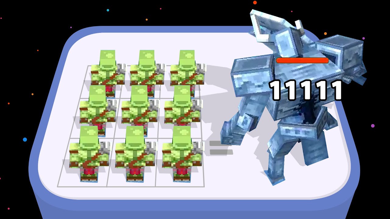 MERGE CRAFTMAN 111 - Merge Craft Dinosaur & Monster, Fusion Merge, Android New Games @AGMB