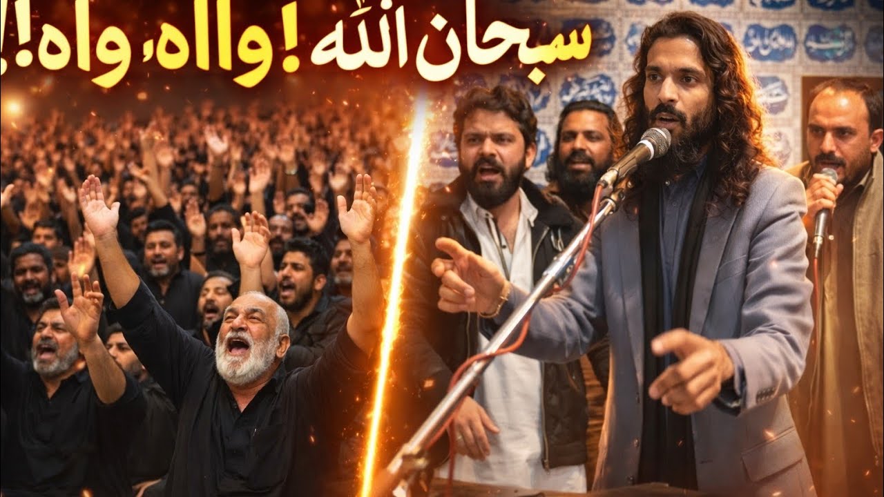 Niaa Qasida Niaa Andaa Imran Abbas BA Ne Aik Baar Phir logo ko Heraan Kardiaa Zakir Imran Abbas BA 