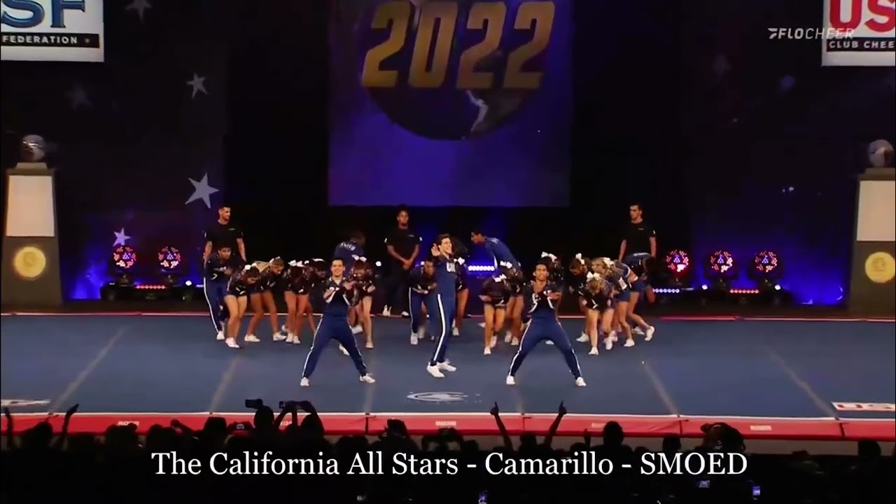 California All Stars Smoed 2022 Cheerleading Worlds Semi Finals