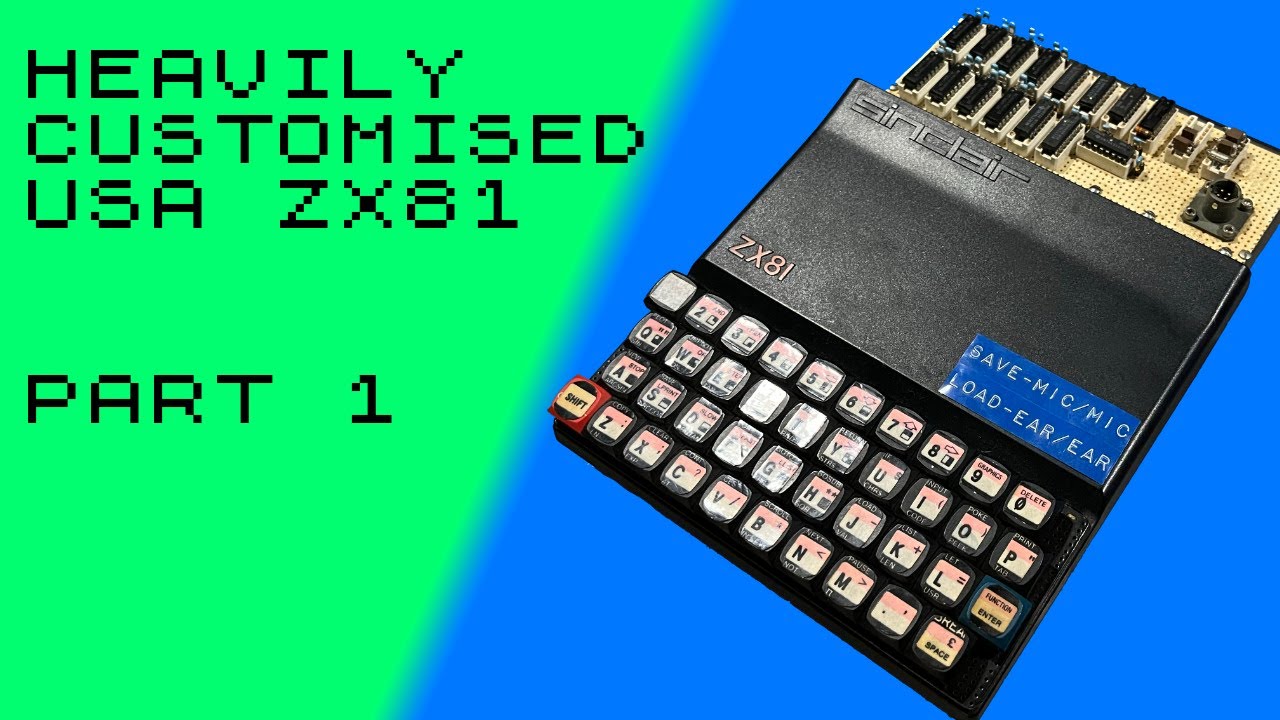 🇺🇸 Heavily Customised USA ZX81: Part 1 (First Look) [TCE #0383]