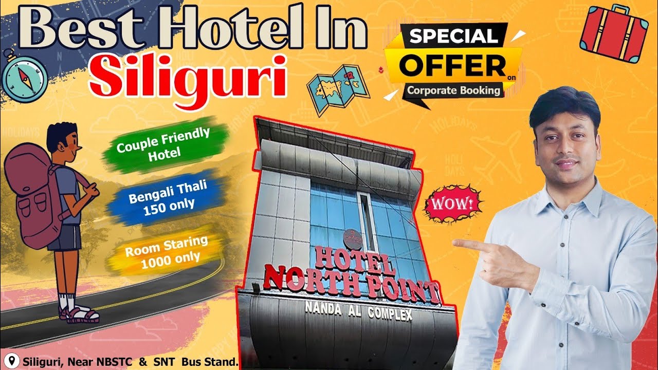 Best Hotel in Siliguri With Lift & Parking Facility / Near NBSTC & SNT Bus Stand / Thali Available