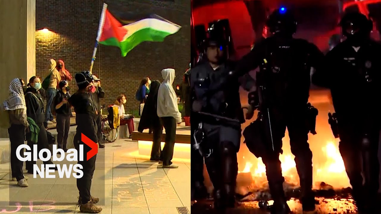 Pro-Palestinian protesters arrested after taking over University of Washington engineering building