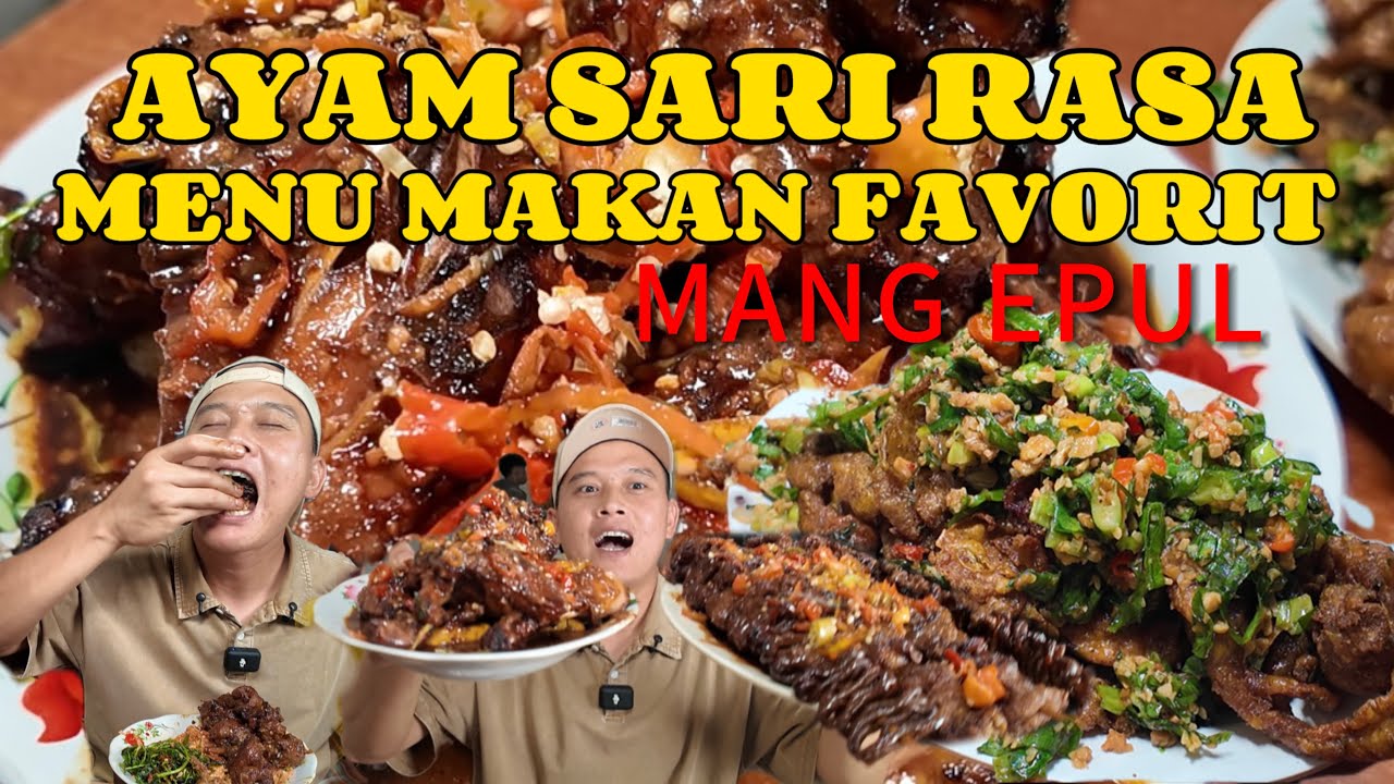 MAKAN DI RUMAH MAKAN AYAM SARI RASA DI KOTA BANDUNG , ENAK BANGET ||SITUKANGDAHAR