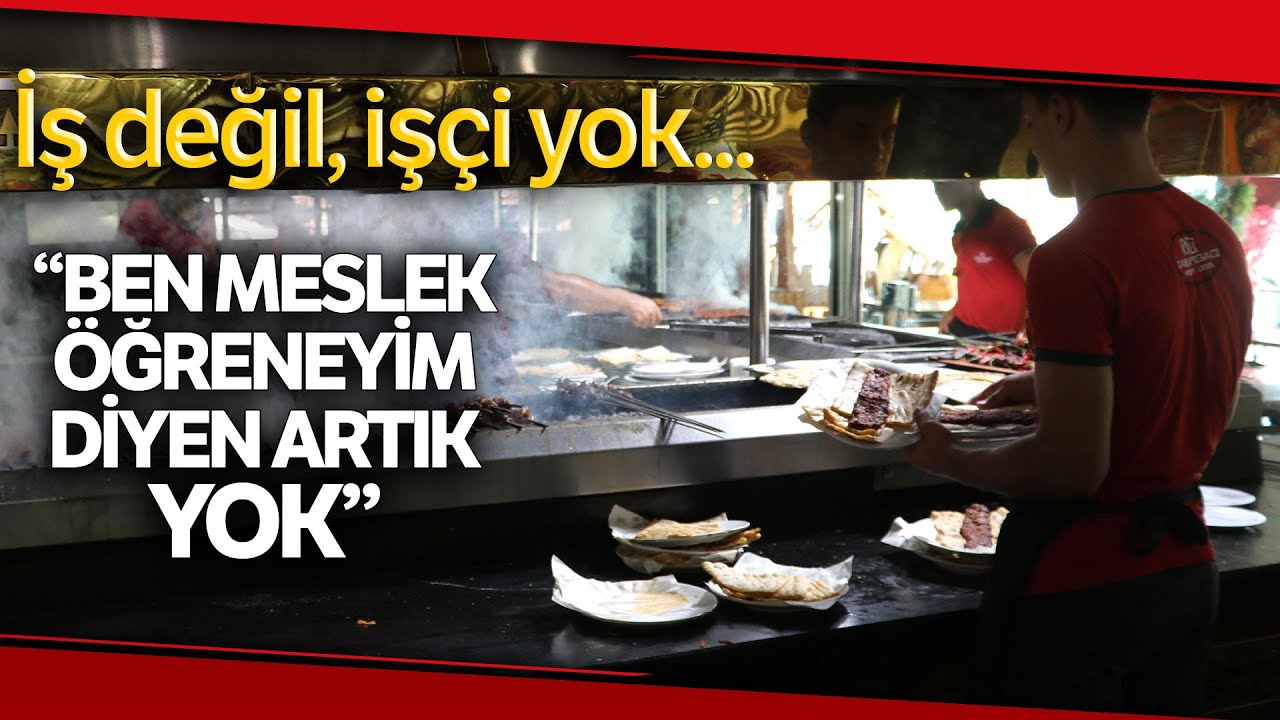 Yemek Sektöründe Eleman Sıkıntısı Had Safhaya Ulaştı