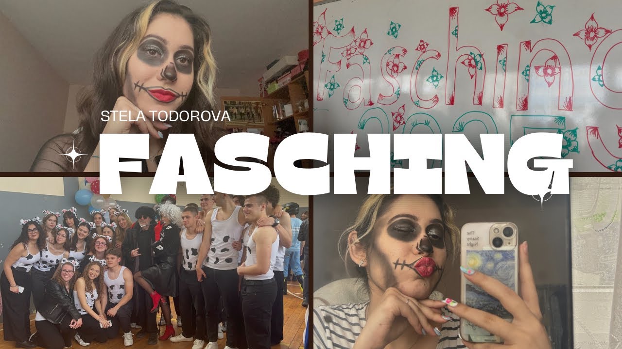 March Vlog: Fasching Edition (Last Minute Costume!) [ENG]