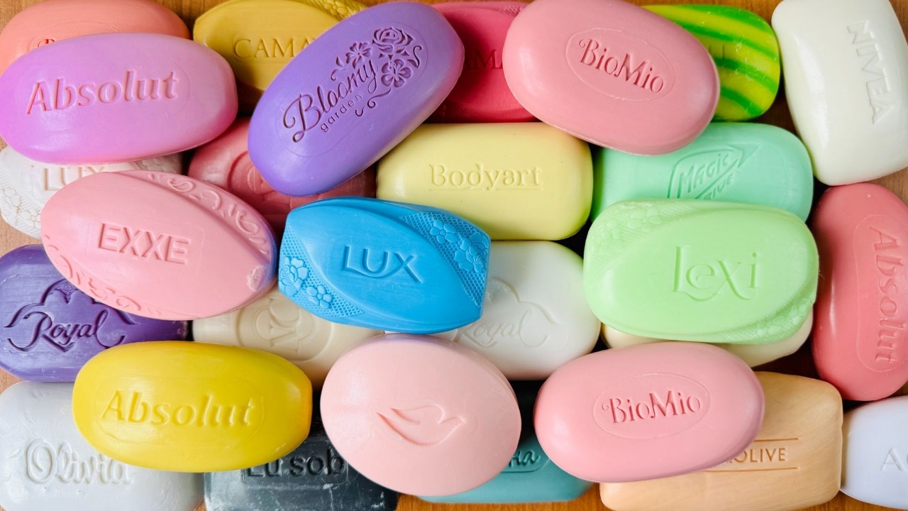 Soap opening HAUL / Leisurely unpacking soap / soap ASMR 🧼😍💙