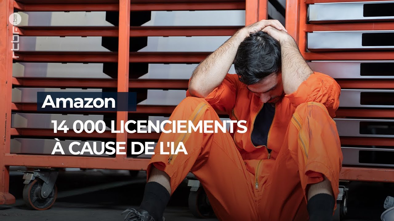 Amazon : quand l'intelligence artificielle remplace des humains - RTBF Info