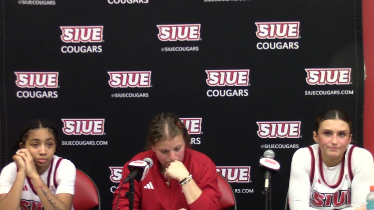 WBB Post game interview with HC Sam Quigley-Smith, Kiyoko Proctor and Macy Silvey