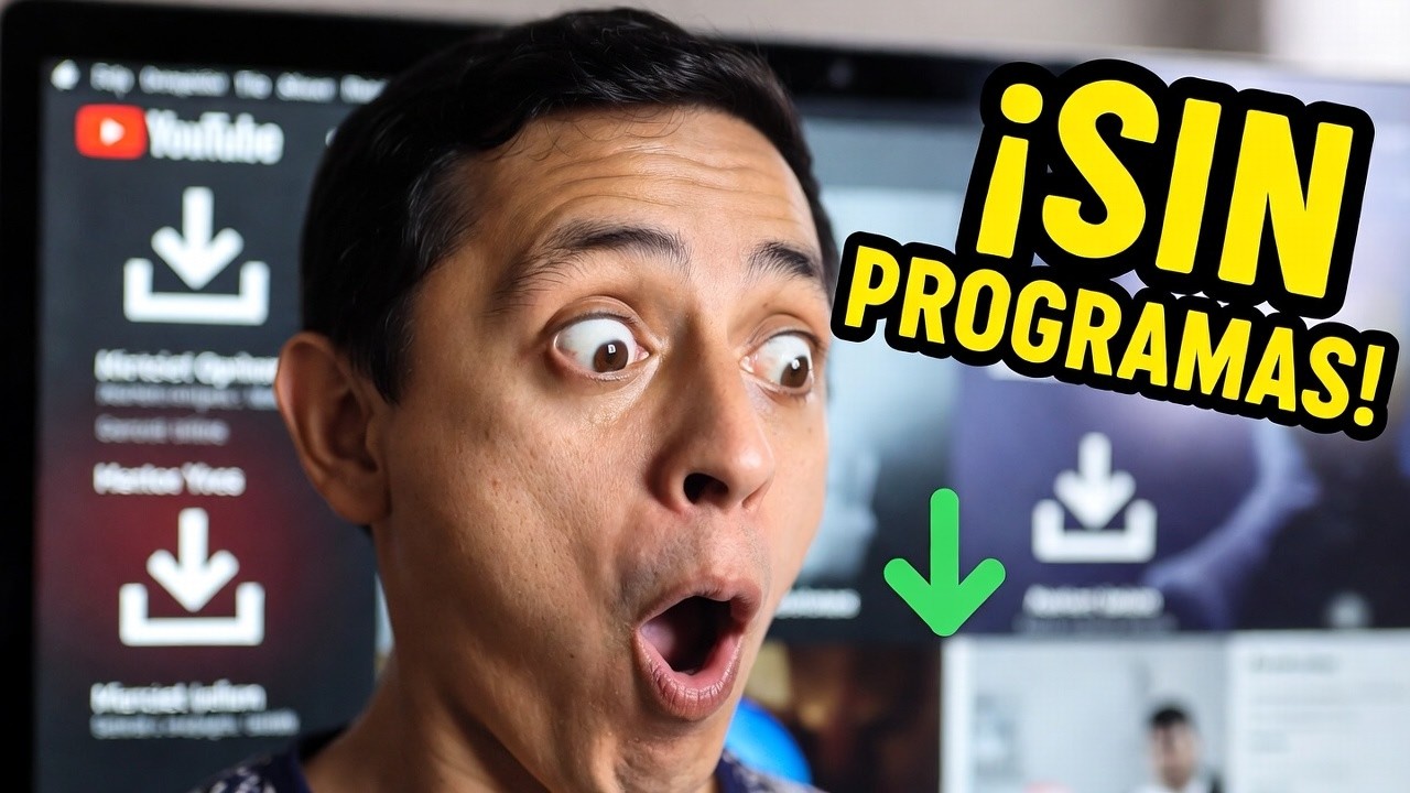 🔴 Como DESCARGAR VIDEOS de YOUTUBE Sin Programas (Nuevo M&Eacute;TODO 2026)