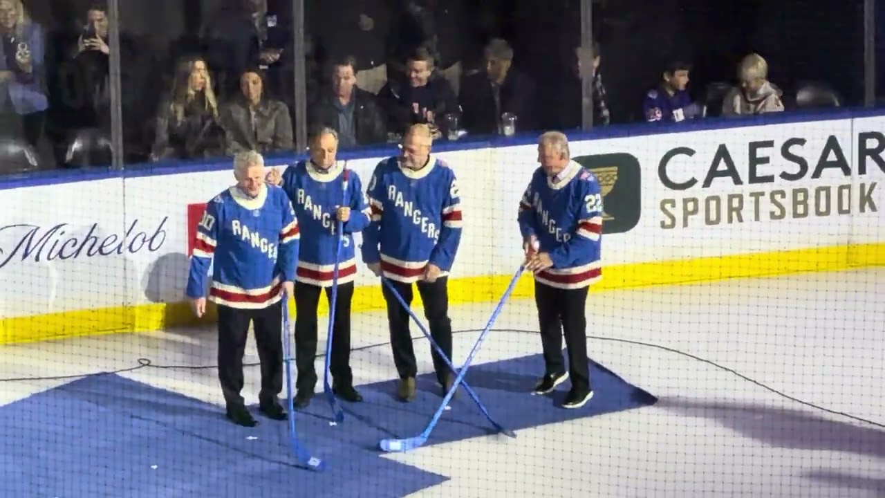 New York Rangers Centennial Celebration - Fan Favorites ceremony (vs. Buffalo Sabres - 01/08/2026)