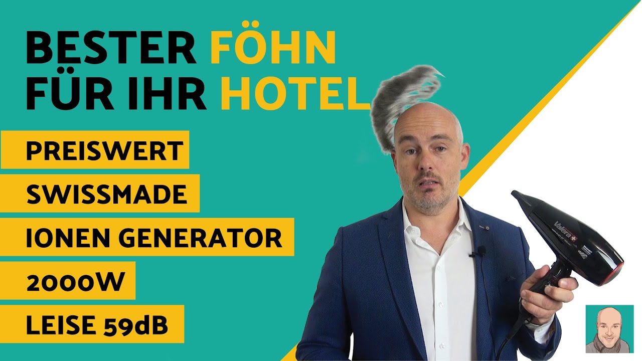 Bester Föhn für Ihr Hotel, Valera  Swiss Silent Jet 7500 Light Ionic