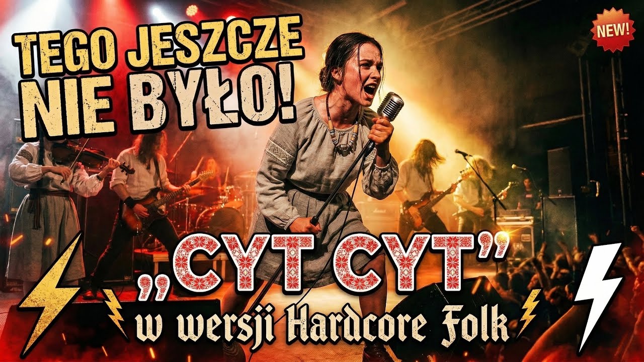 „Cyt Cyt” jak HARDCORE FOLK?! ⚡ Polska biesiada w szalonej wersji