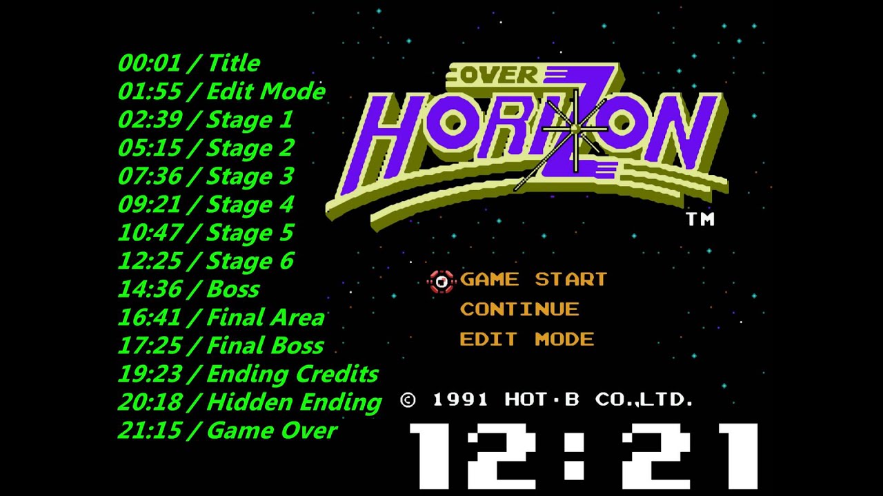 Nes Over Horizon Soundtrack