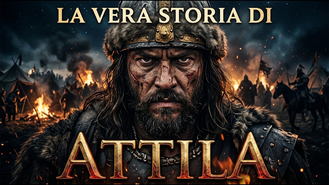 La vera storia di ATTILA, il Re degli UNNI | Storie per dormire bene