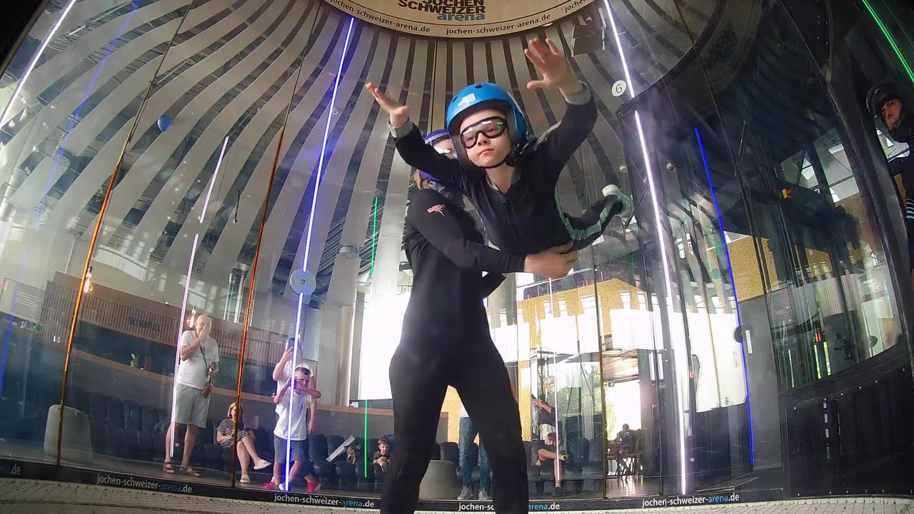 Indoor Skydiving with Style