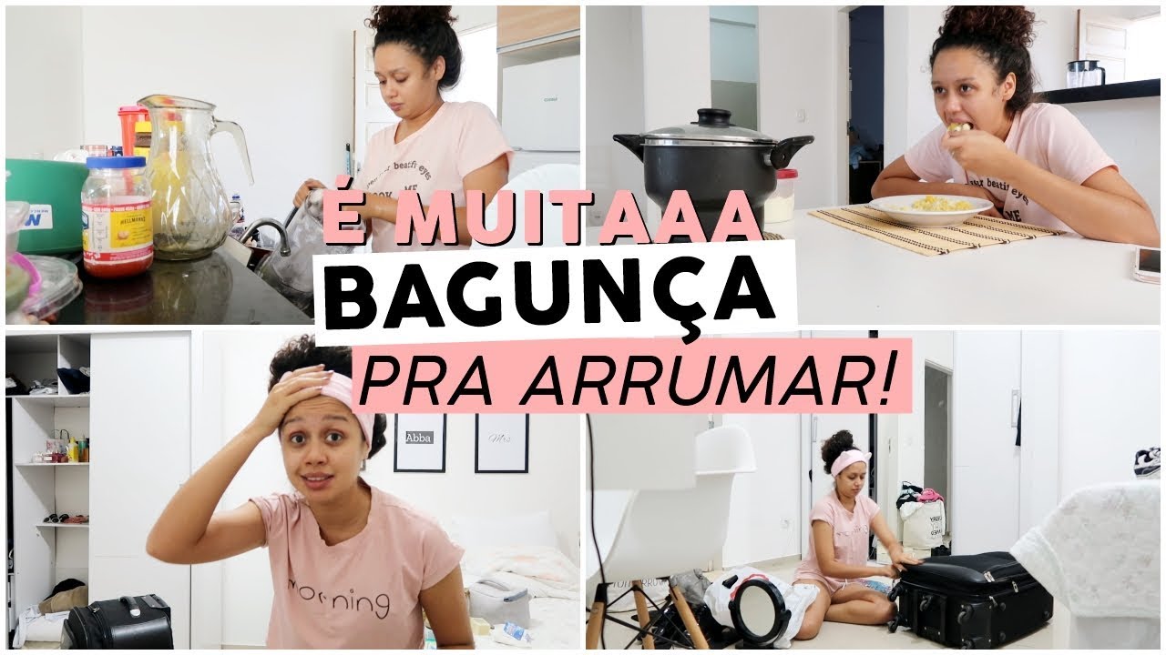 CUSCUZ COM LEITE, BORA DAR UM JEITO NAS BAGUNÇAS, SOBREVIVENDO AOS 40º E MAIS #VanTodoDia27