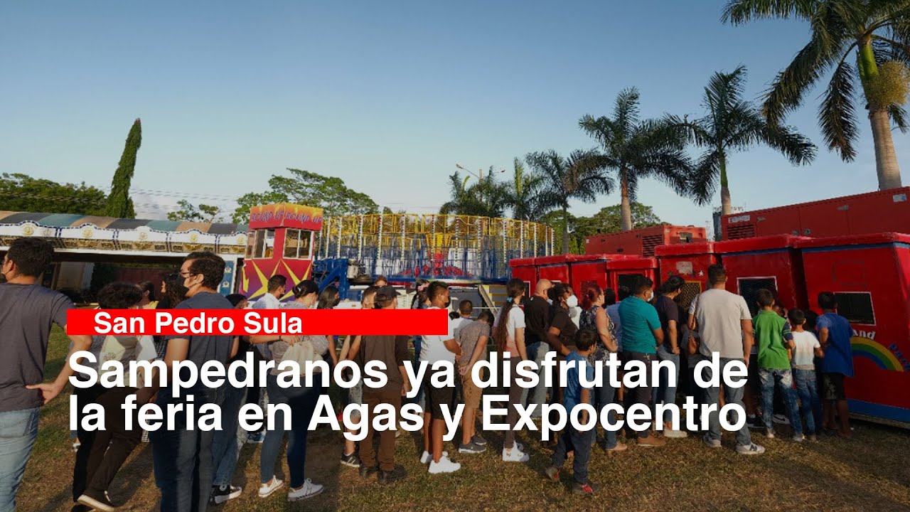 Sampedranos ya disfrutan de la feria en Agas y Expocentro