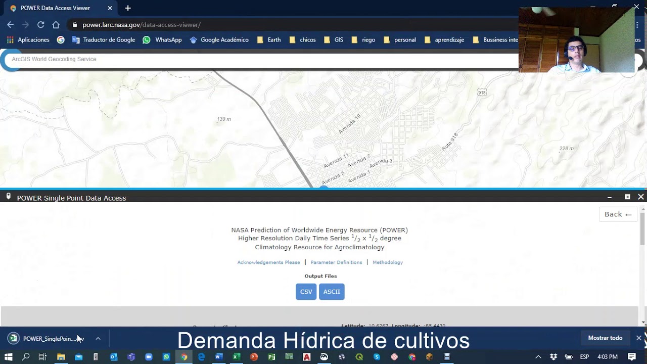 Demanda hídrica de cultivos Parte 1