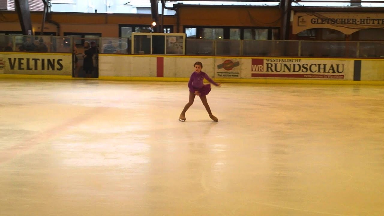 Krönchen-Pokal 2014 - Figurenläufer - Kür Franziska Stierle - 1. Platz