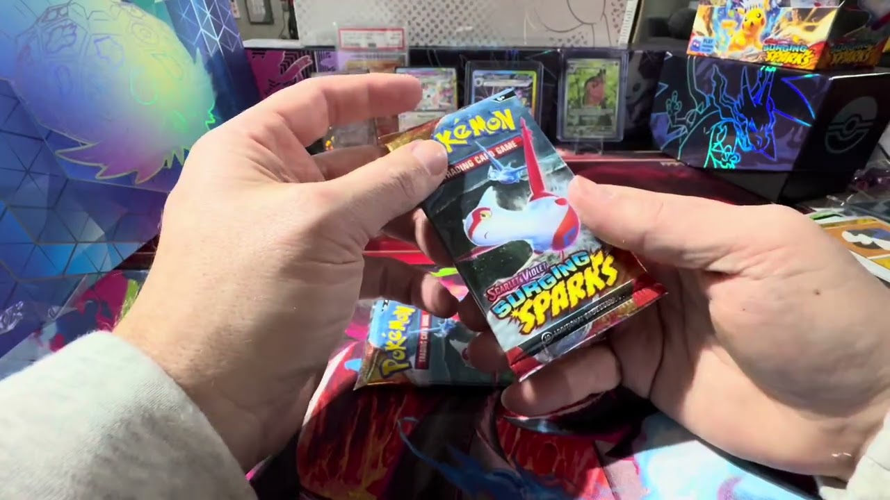 Surging sparks booster box 