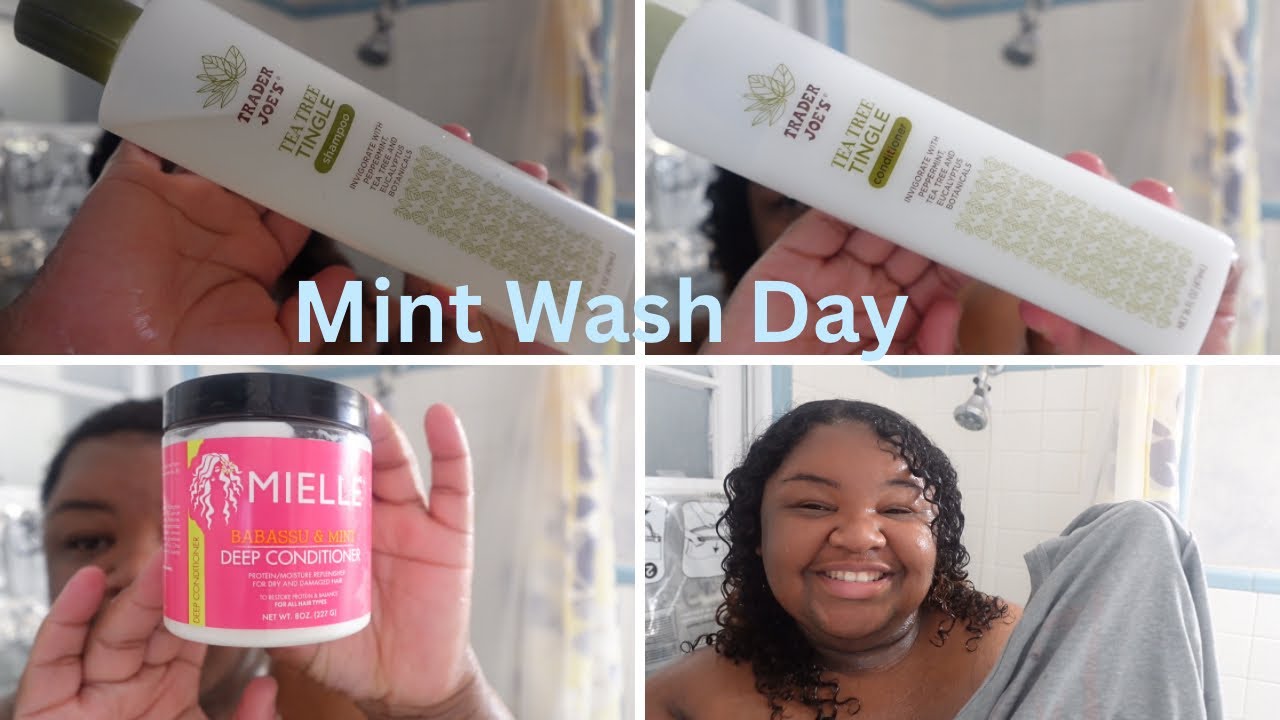 Cooling Scalp Therapy? Trader Joe’s Tea Tree Tingle + Mielle Babassu Review