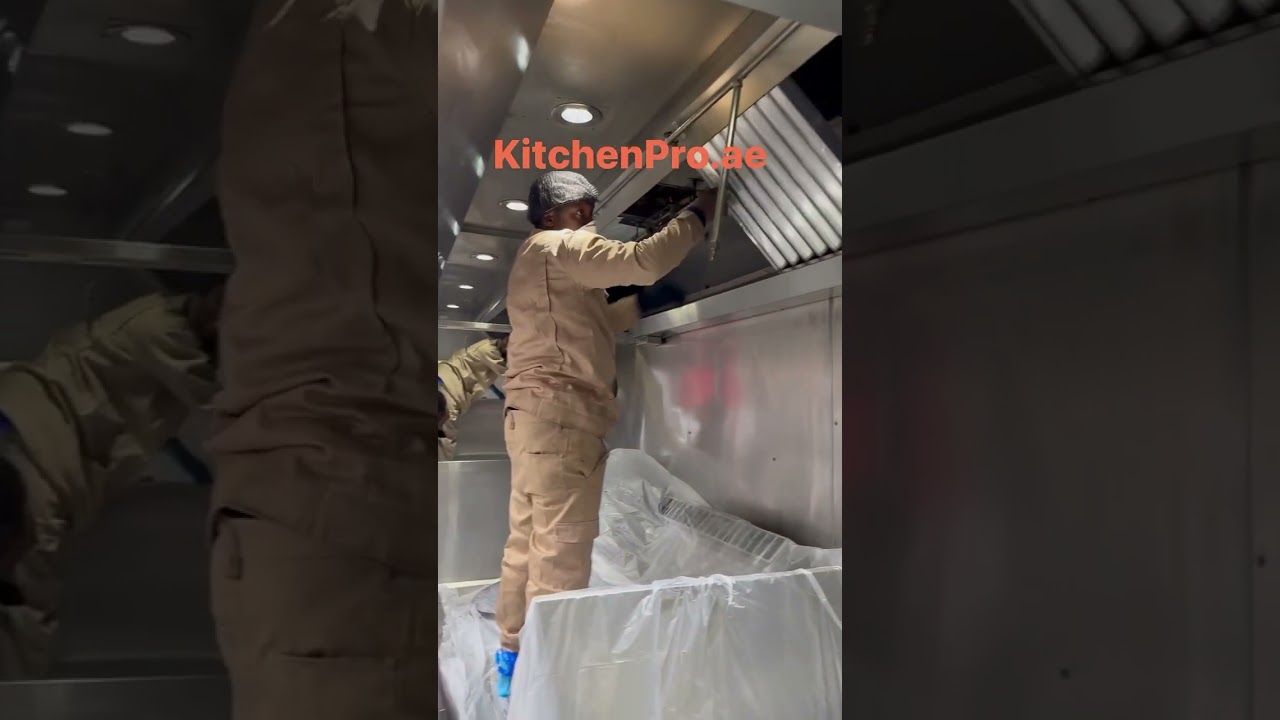 Kitchen hood cleaning in dubai. Kitchen exhaust cleaning