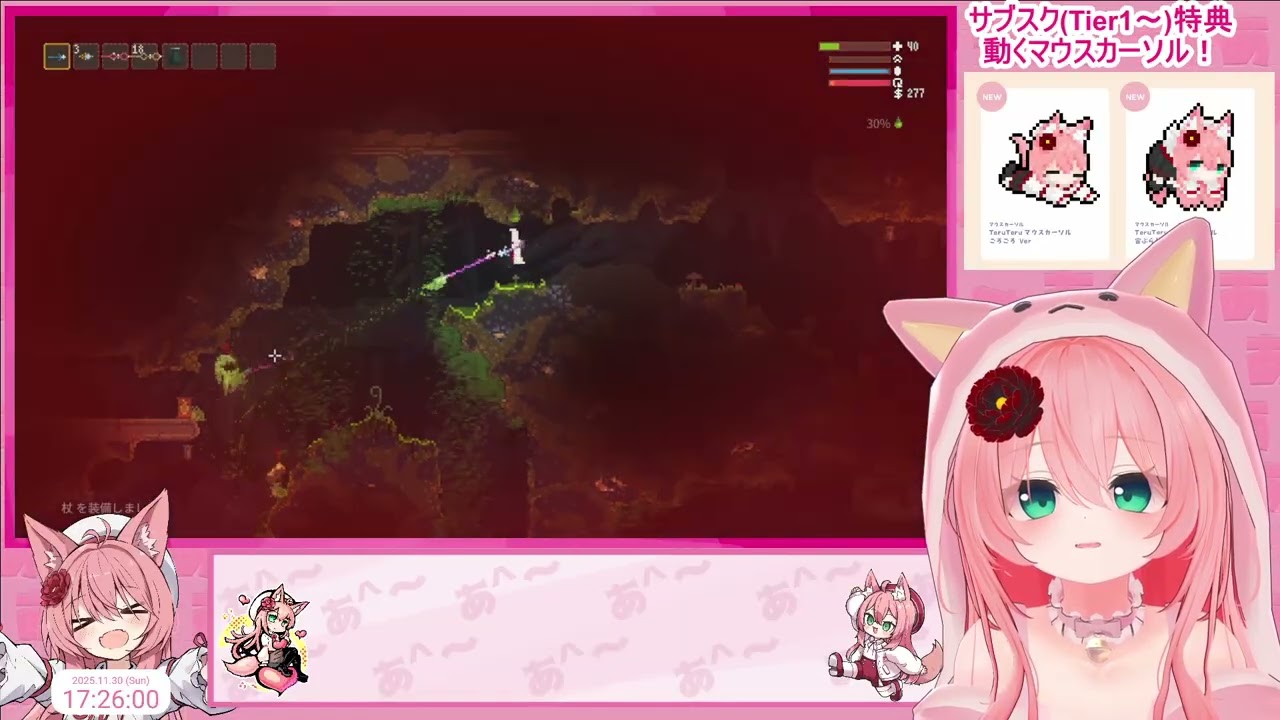 #15【Noita】このゲームむずすぎる！！！7層+αまでいけた！！今日こそクリアしたい～～！！！！(N回目)
