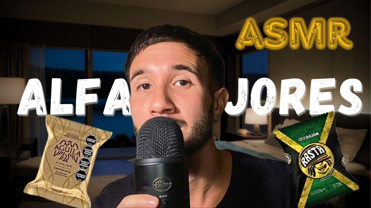 ASMR en español para dormir comiendo ALFAJORES