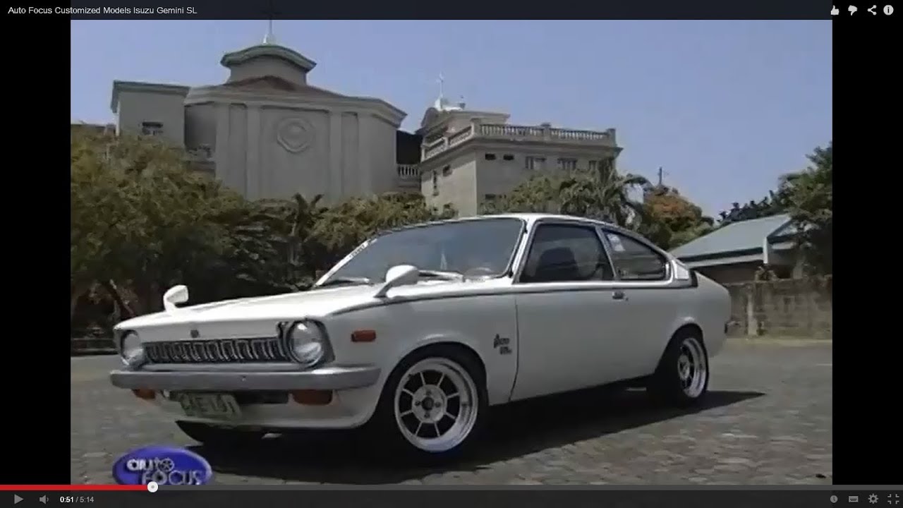 Auto Focus Customized Models Isuzu Gemini SL